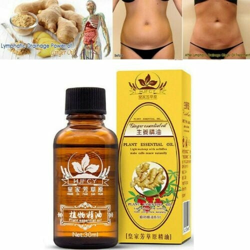 Ginger Oil Therapy Massage Plant Essential Oil - Virello