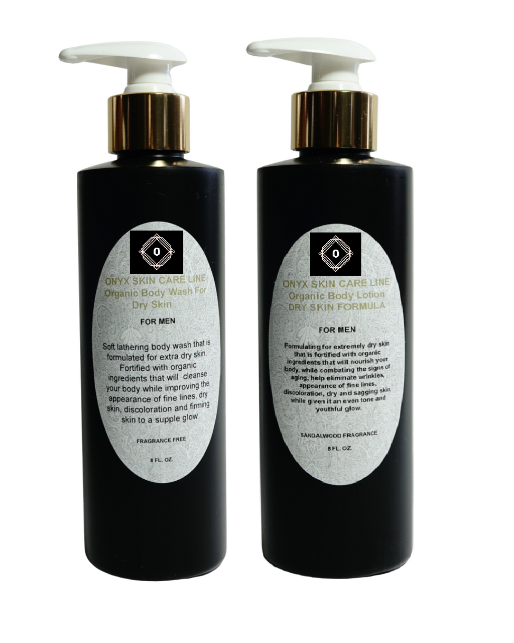 DUO BODY CARE SYSTEM FOR DRY SKIN- Six Fragrances - for Men - Virello