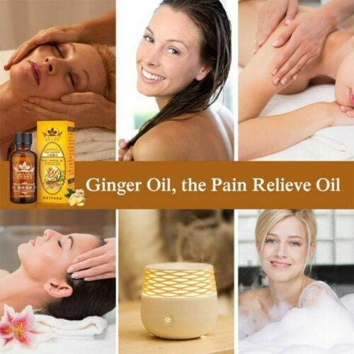 Ginger Oil Therapy Massage Plant Essential Oil - Virello