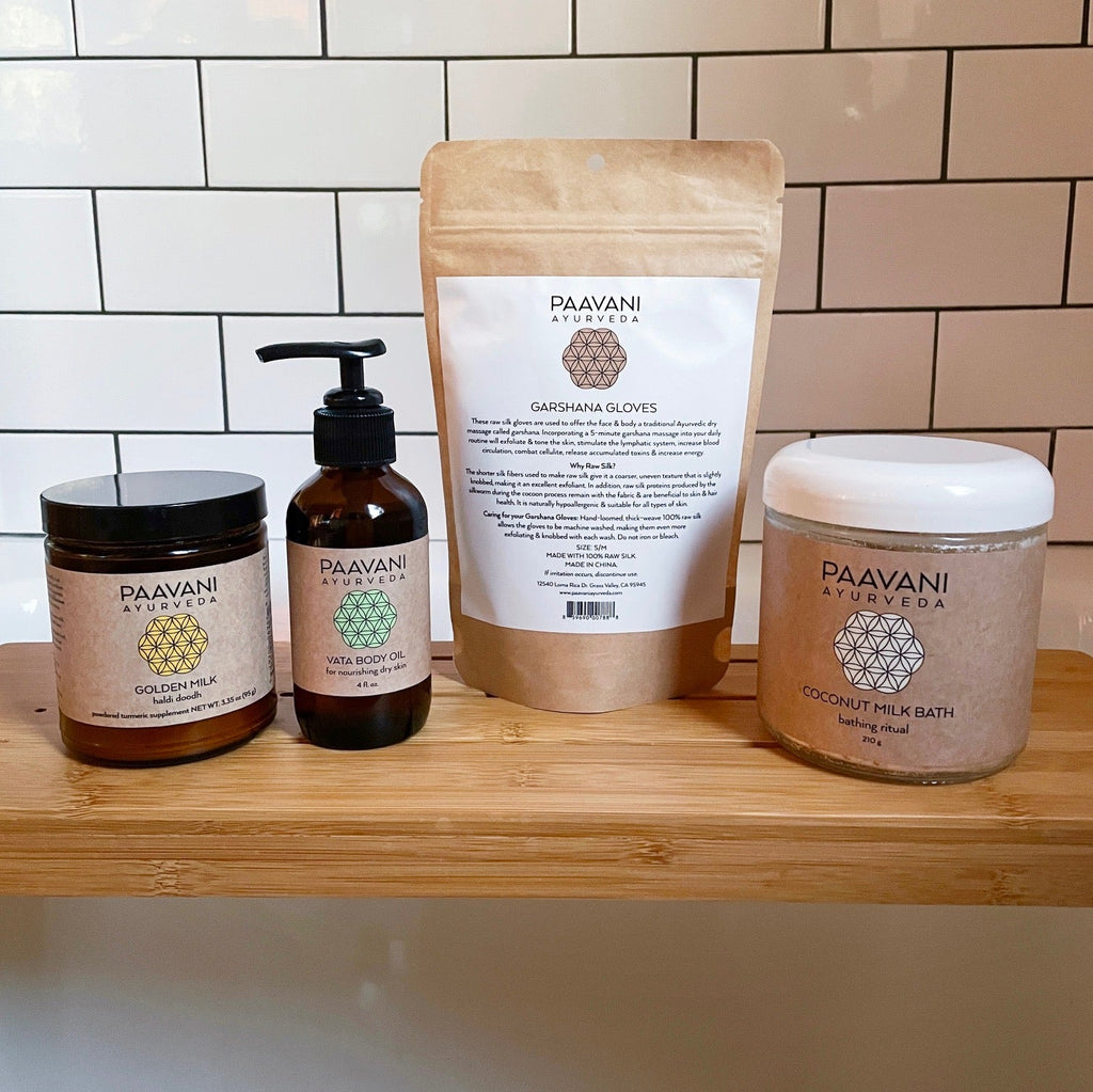 Bath Stack | Ayurvedic Self-Care Ritual for Body, Mind, Spirit & Skin - Virello
