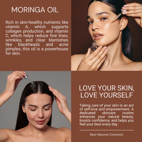 Moringa Seed Oil (organic, cold pressed, unrefined) - Virello