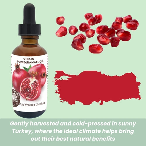 Pomegranate Oil (organic, cold pressed, unrefined) - Virello