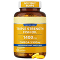 Omega 3 Fish Oil 1400mg 60 Capsules - Virello