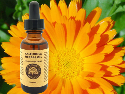 Calendula Herbal Oil. Most beneficial for dry skin - Virello