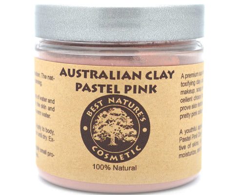 Australian Pastel Pink Clay for stressed, mature skin - Virello